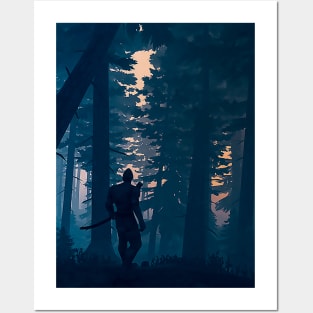 Valheim forest Posters and Art